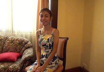 Ganda at galing mag doggy! Creampie tuloy