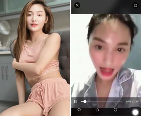 Sachzna Larapan Masturbating