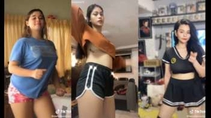 Pinay No Bra Compilation sa Tiktok